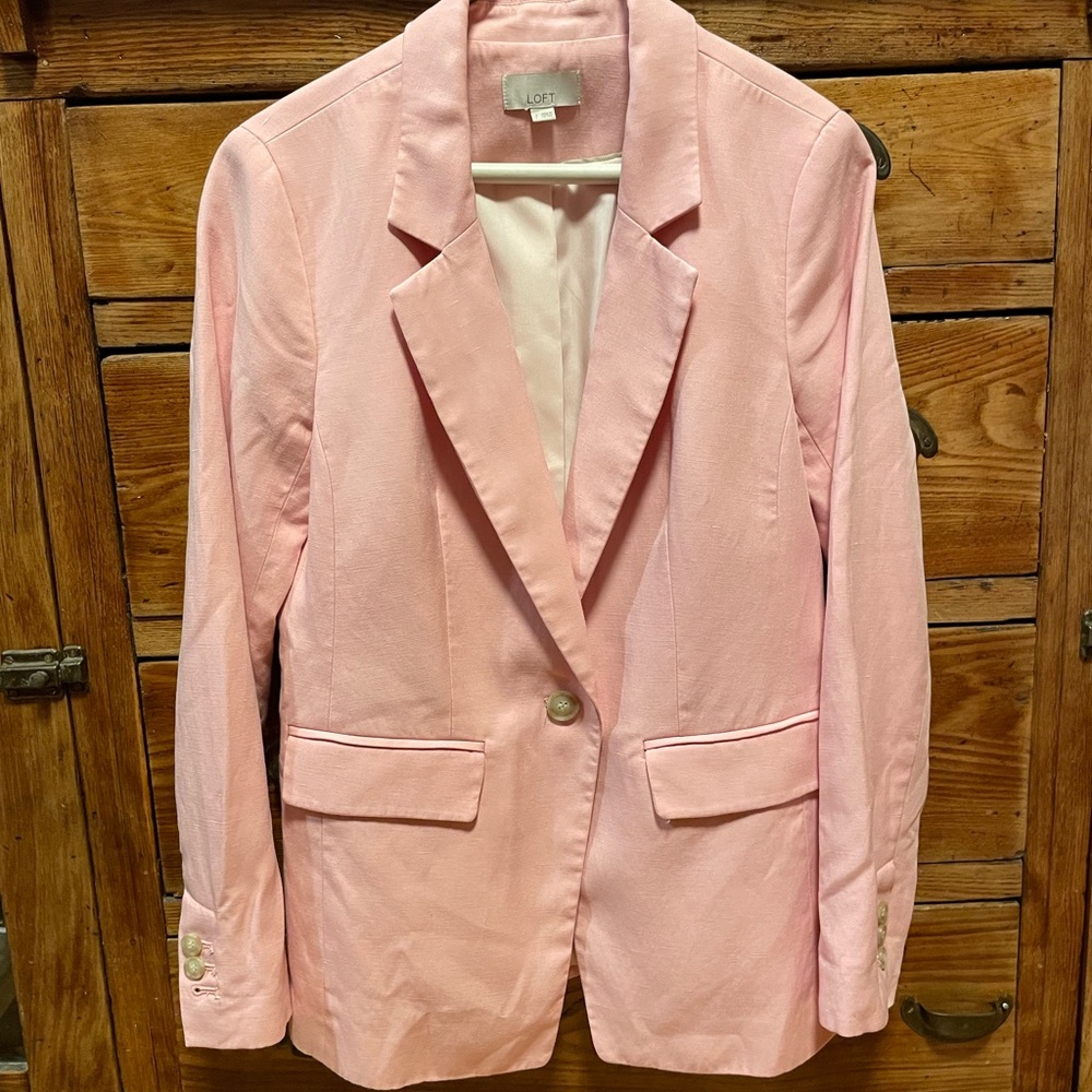 LOFT Blush Pink Women's Blazer
